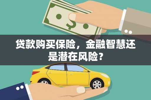 高安贷款购买保险，金融智慧还是潜在风险？