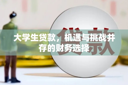 高安大学生贷款，机遇与挑战并存的财务选择