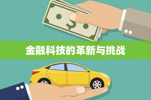 高安金融科技的革新与挑战