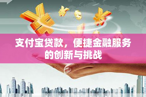 高安支付宝贷款，便捷金融服务的创新与挑战