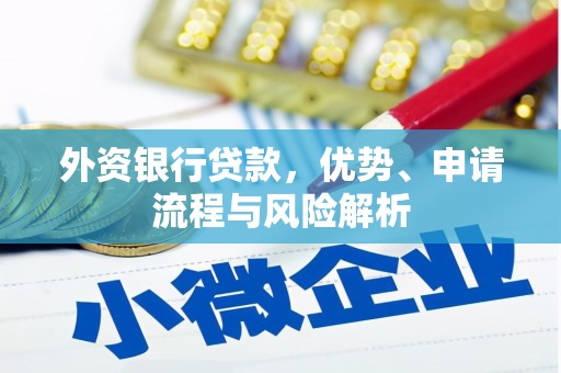 高安外资银行贷款，优势、申请流程与风险解析