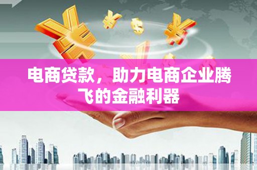高安电商贷款，助力电商企业腾飞的金融利器