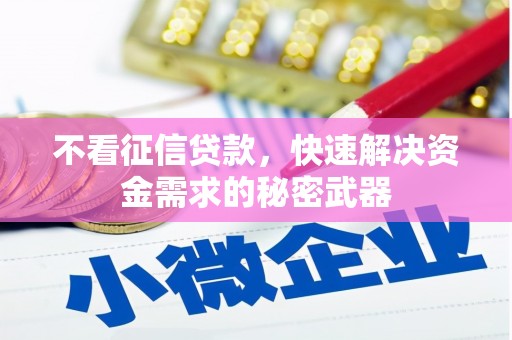 高安不看征信贷款，快速解决资金需求的秘密武器