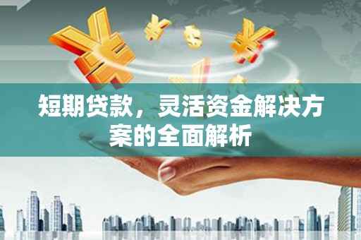 高安短期贷款，灵活资金解决方案的全面解析