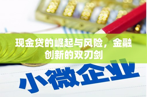 高安现金贷的崛起与风险，金融创新的双刃剑