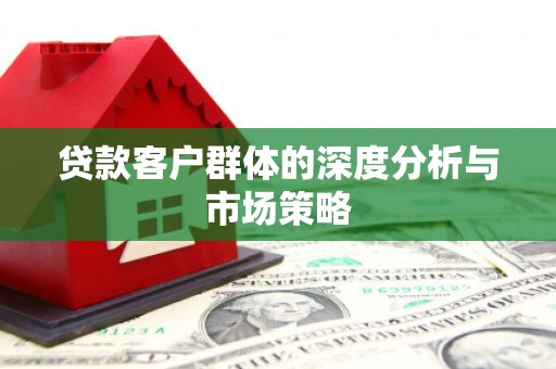 高安贷款客户群体的深度分析与市场策略