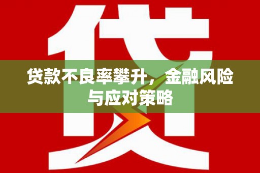 高安贷款不良率攀升，金融风险与应对策略