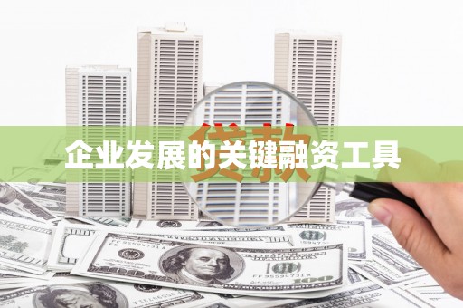 高安企业发展的关键融资工具