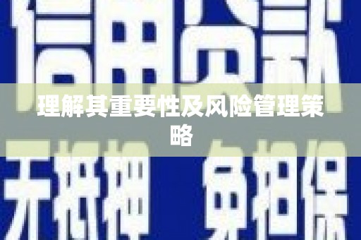 高安理解其重要性及风险管理策略
