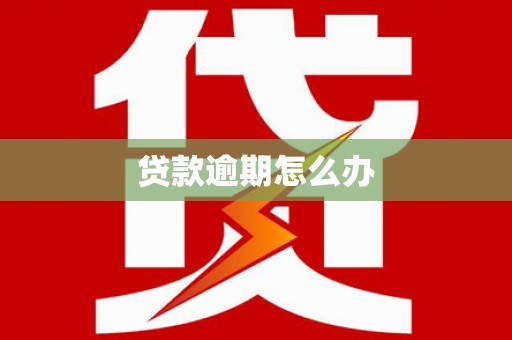 高安贷款逾期怎么办