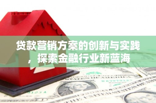 高安贷款营销方案的创新与实践，探索金融行业新蓝海