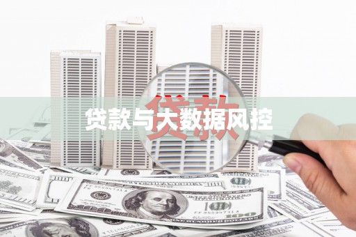 高安贷款与大数据风控