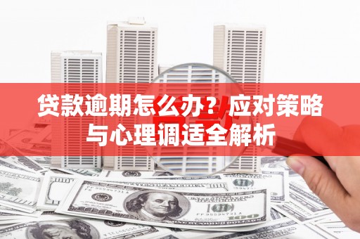 高安贷款逾期怎么办？应对策略与心理调适全解析