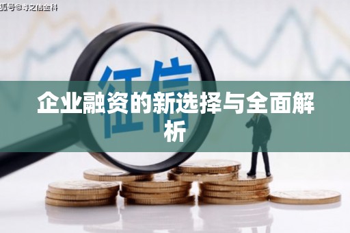高安企业融资的新选择与全面解析