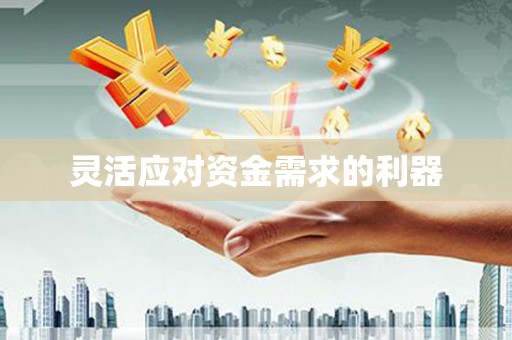 高安灵活应对资金需求的利器