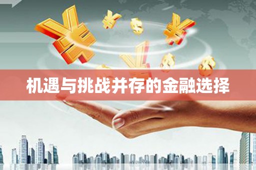 高安机遇与挑战并存的金融选择